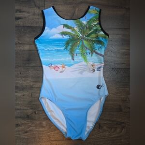 Higo Leotard Tropical
